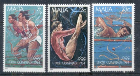 Malta-1984-Summer-Olympics