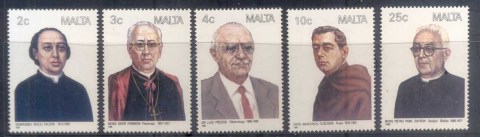 Malta-1988-Maltese-Personalities-MUH