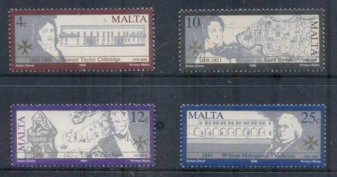 Malta-1990-British-Authors-MUH