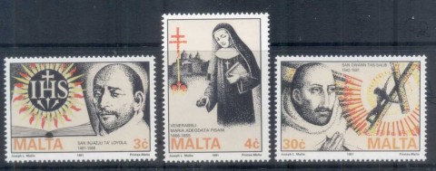 Malta-1991-Religious-Commemorations-MUH