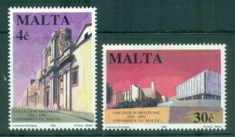 Malta-1992-University-of-Malta-400th-Anniversary-MUH