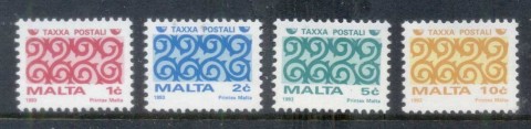 Malta-1993-Postage-Dues-MUH