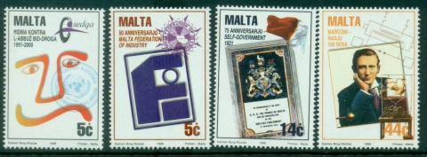 Malta-1996-Anniversaries-and-Events-MUH
