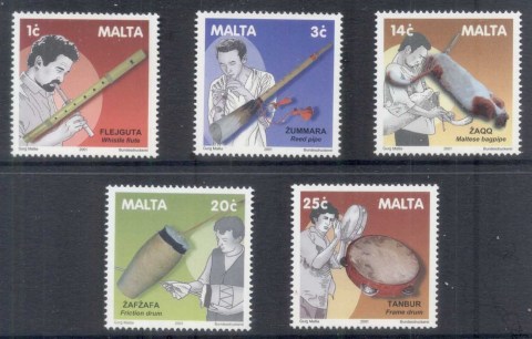 Malta-2001-Traditional-Musical-Instruments-MUH