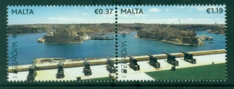 Malta-2012-EUROPA-Stamps-Visit-Malta-MUH Malta-2012-EUROPA-Stamps-Visit-Malta-MUH