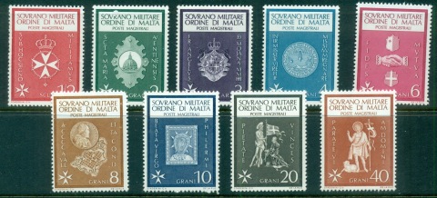 Malta-Sovereign-Order-1966-Pictorials-MUH