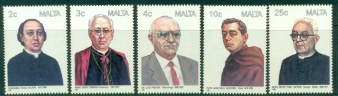 Malta-1988-Maltese-Personalities-MUH