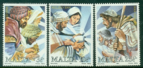 Malta-1991-Xmas-MUH