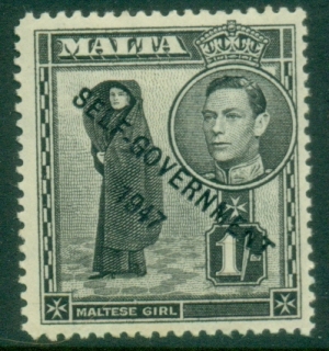 Malta-1948-KGVI-Pictorial-Opt-Self-Government-1sh-MLH