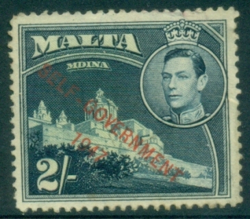 Malta-1948-KGVI-Pictorial-Opt-Self-Government-2sh-FU