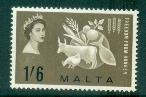 Malta-1963-FFH-Freedom-From-Hunger-MLH-MLH