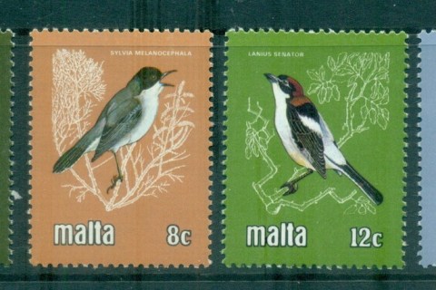 Malta-1978-Birds-MUH
