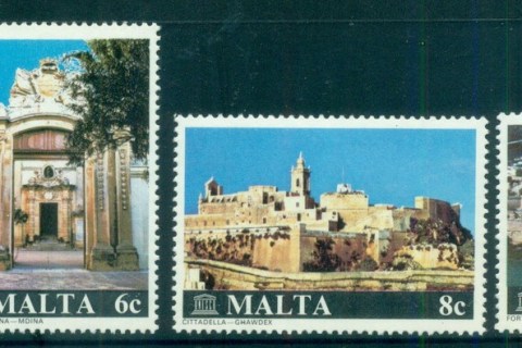 Malta-1980-UNESCO-Monument-Restoration-MLH