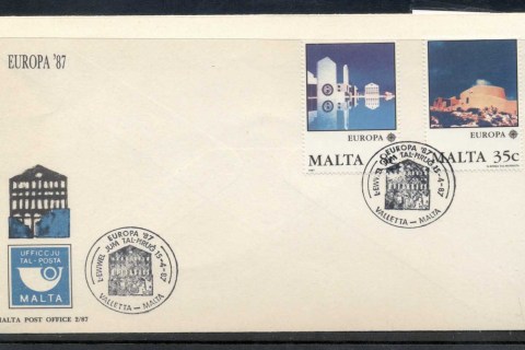 Malta-1987-Europa-Architecture-FDC