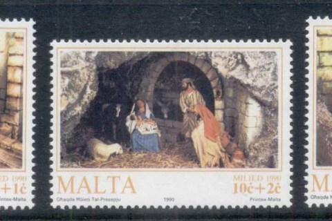 Malta-1990-Xmas-MUH