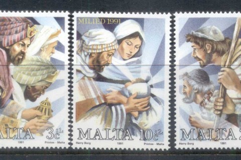 Malta-1991-Xmas-MUH