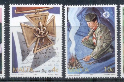 Malta-1993-Maltese-Scouts