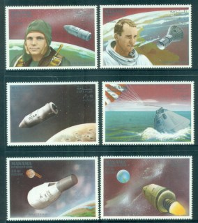 Manama-1968-Mi115-120-Apollo-7-Space-Mission-MUH-lot84491