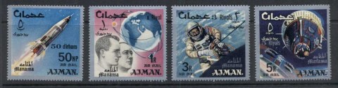 Manama-1966-Mi18-21-Space-Research-MUH