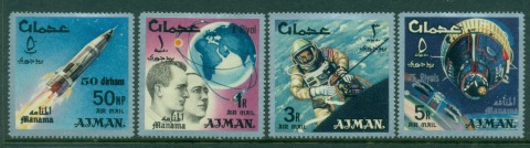 Manama-1966-Mi18-21-Space-Research