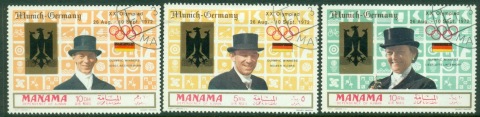 Manama-1969-MiB212A-D212A-Summer-Olympics-Munich-Opt-XX-Olympiad-CTO