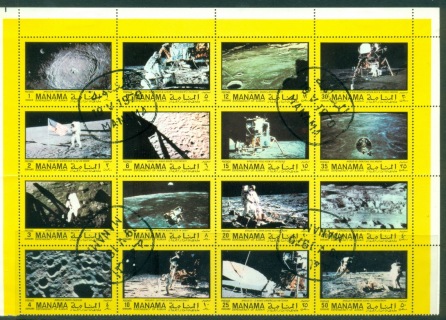 Manama-1970-Mi306-321-Space-Research