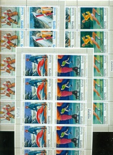 Manama-1970-Mi354-359-Winter-Olympics-Sapporo-3xsheets-hinged-in-marginMLH