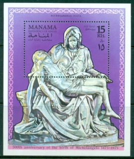 Manama-1970-MiMS61A-The-Life-of-Michaelangelo-MS-MLH