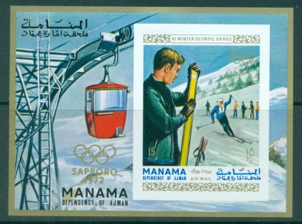 Manama-1970-MiMS90B-Winter-Olympics-Sapporo-MS-IMPERF-MLH