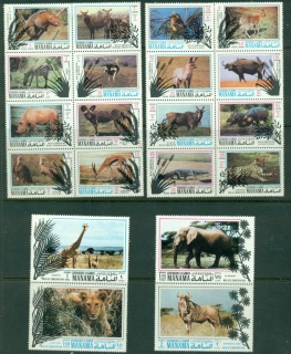 Manama-1971-Mi514-533-Protection-of-Animals-MLH