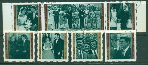 Manama-1971-Mi800-806-JFK-Kennedy-CTO