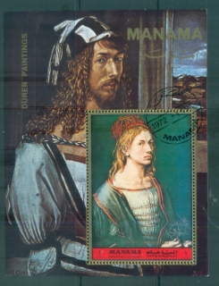 Manama-1972-Durer-Painting-MS-CTO-lot77526