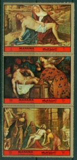 Manama-1972-Mi1073-1075-Easter-paintings-MUH