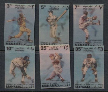 Manama-1972-Mi909-914-Famous-Baseball-Players-plastic-Coated-3D-6-8