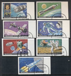 Manama-1970-Mi244B-250B-Soyuz-Apollo-Space-Program-IMPERF-CTO