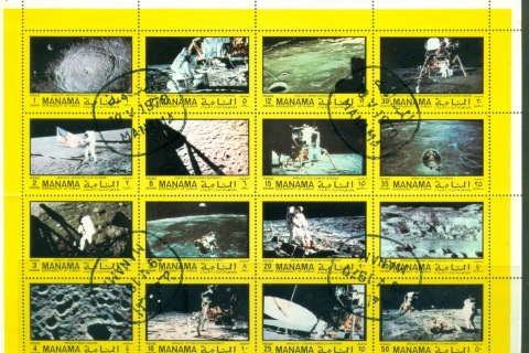 Manama-1970-Mi306-321-Space-Research