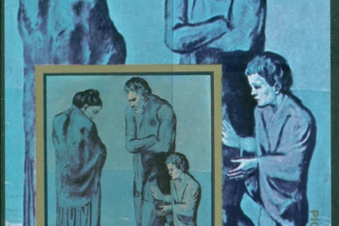 Manama-1972-MiMS233B-Paintings-by-Pablo-Picasso-MS-IMPERF-CTO