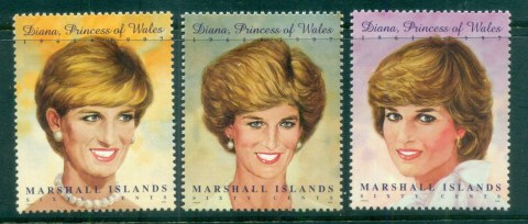 Marshall-is-1997 Princess Diana in Memoriam, Princess of the People MS