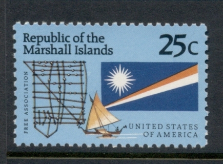 Marshall-Is-1990-Republic-Flag-MUH