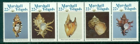 Marshall-Is-1985-Sea-Shells-MUH