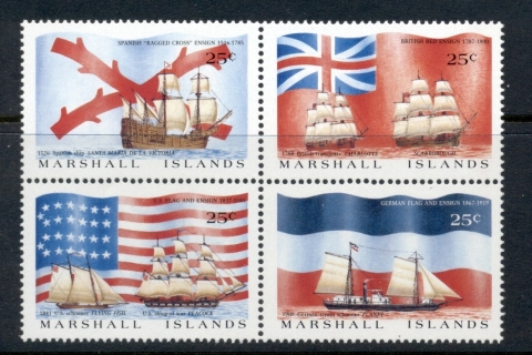 Marshall-Is-1988-Colonial-Ships-Flags-MUH
