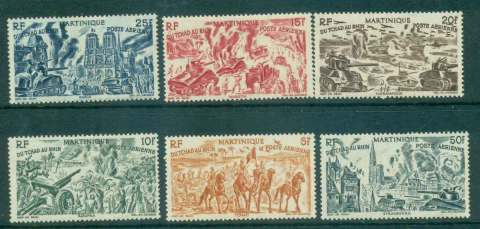 Martinique-1946-Chad-to-Rhine-MLH-Lot49795