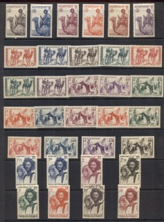 Mauritania 1938-40 Pictorials Asst, no 1.50fr red-brown