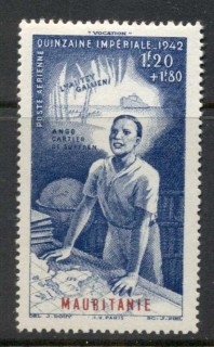 Mauritania 1942 Colonial Education Fund