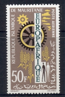 Mauritania 1963 Europ afrique