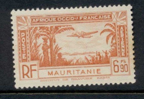 Mauritania 1940 Airmail 6.90f