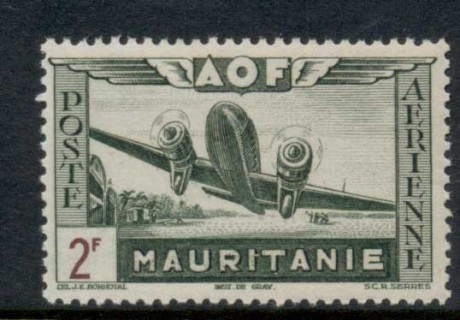 Mauritania 1942 Airmail 2f