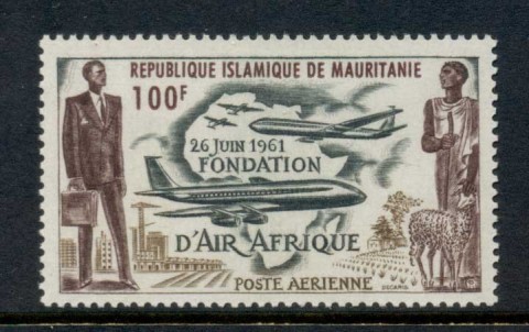 Mauritania 1962 Air Afrique