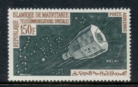 Mauritania 1963 Communication Through Space 150f