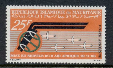 Mauritania 1963 Air Afrique